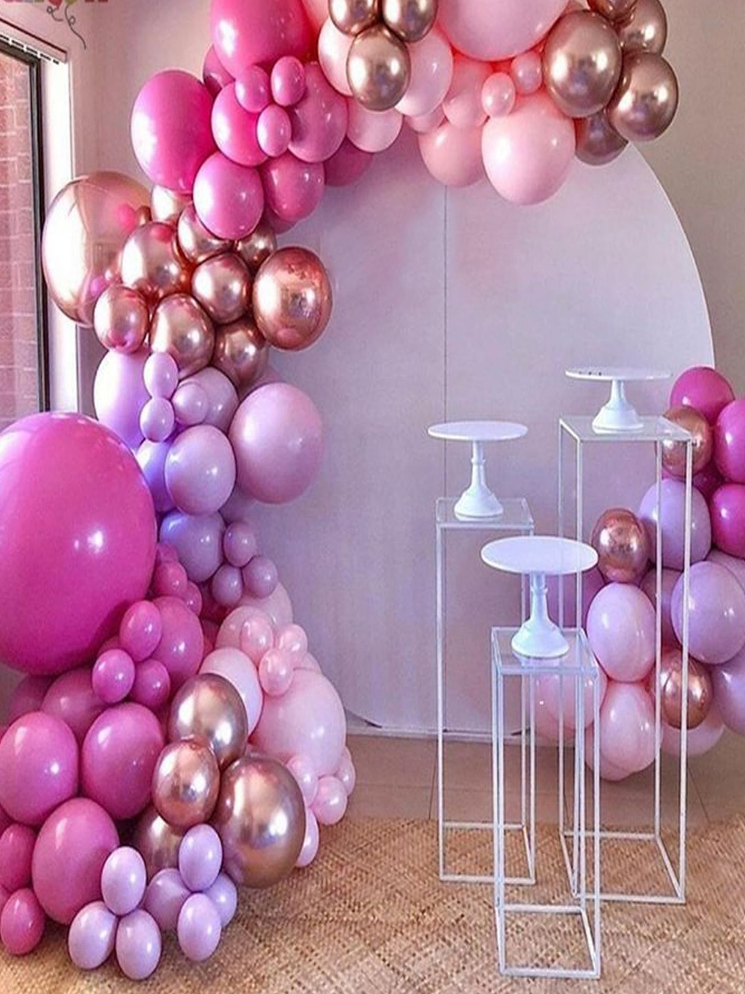 Special You 52 Pcs Pink & Purple Balloons Festive Decor