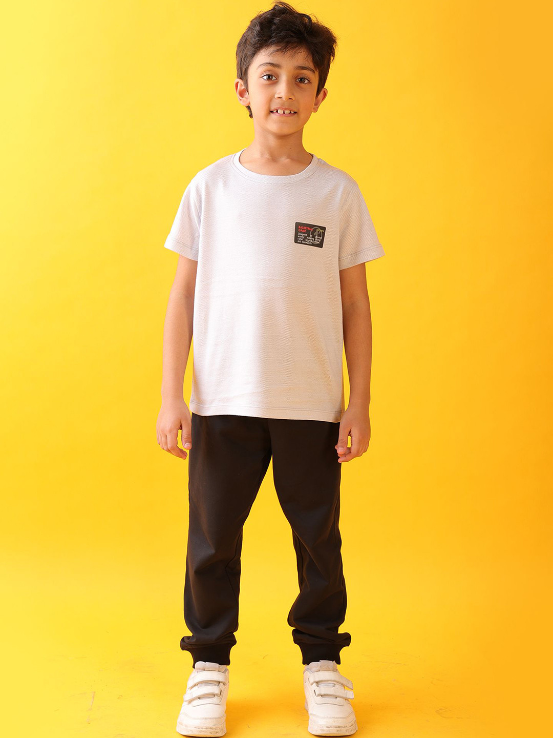 Anthrilo kids Boys Basketball Summer T-Shirt Jogger Clothing Set