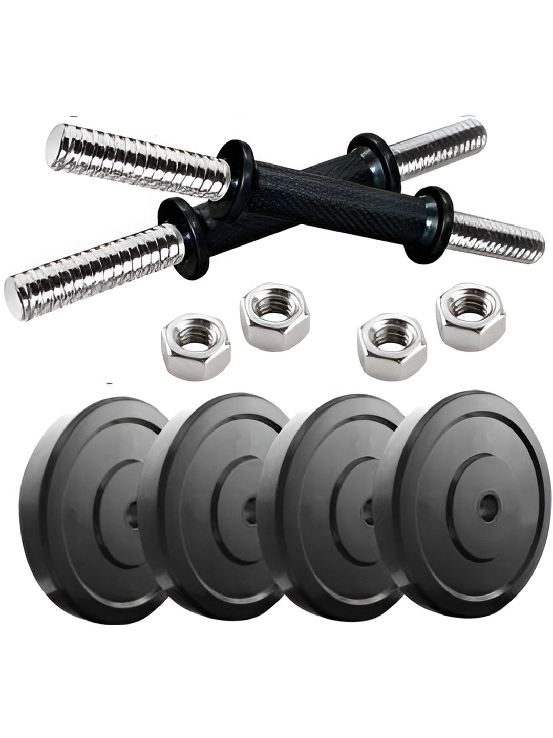 HackerX 10 Pieces Adjustable Dumbbells - 2.5Kg Each