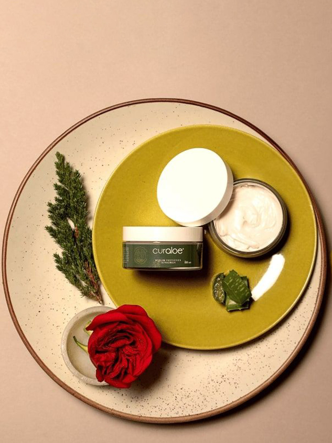 Curaloe Hydra Silk Cream For Hydration With 55% Aloe Vera - 50 ml