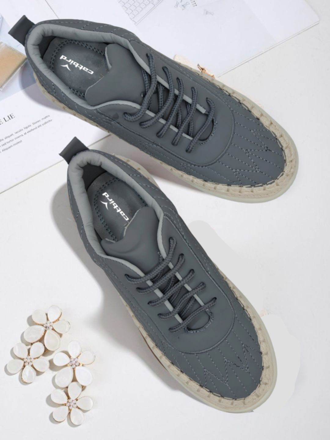 CATBIRD Women Orthotic Friendly Lace-Ups Espadrilles