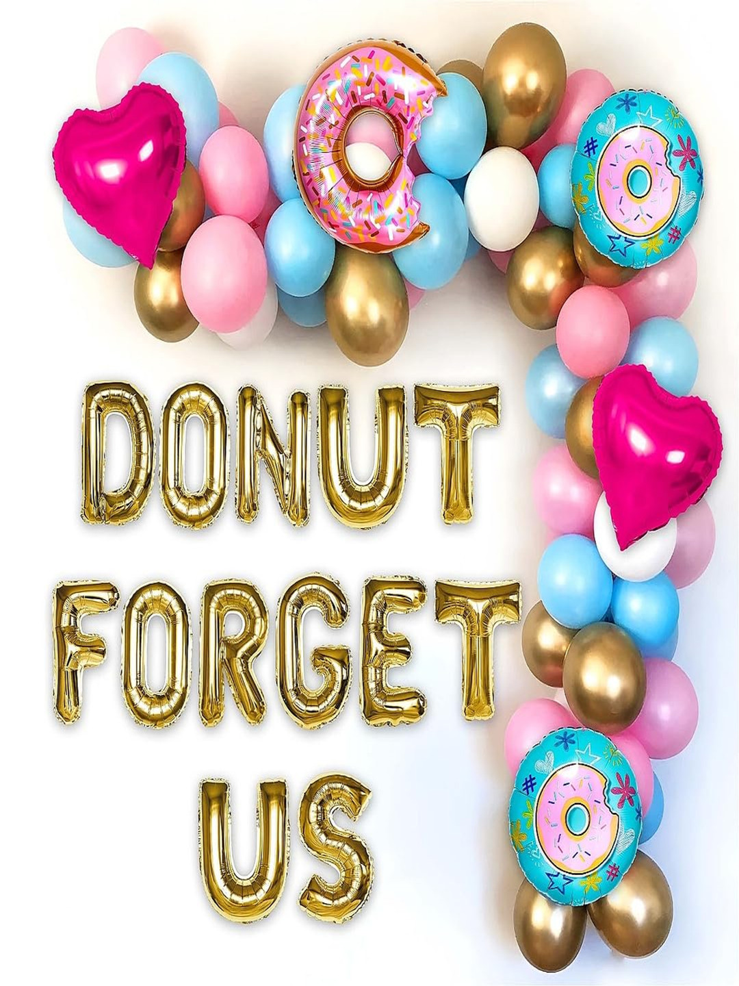 Special You 34Pcs Pink & Blue Farewall Decor