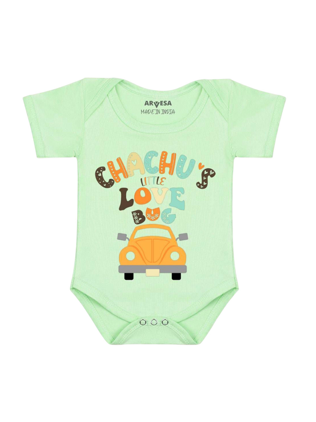 Arvesa Chachu Little Love Bug Printed Bodysuit