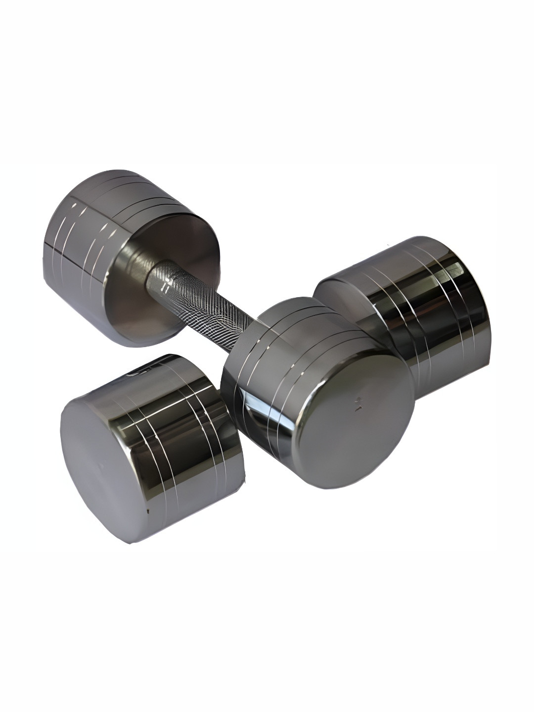 HackerX 2 Pieces Steel Fixed Weight Dumbbells - 3 kg Each