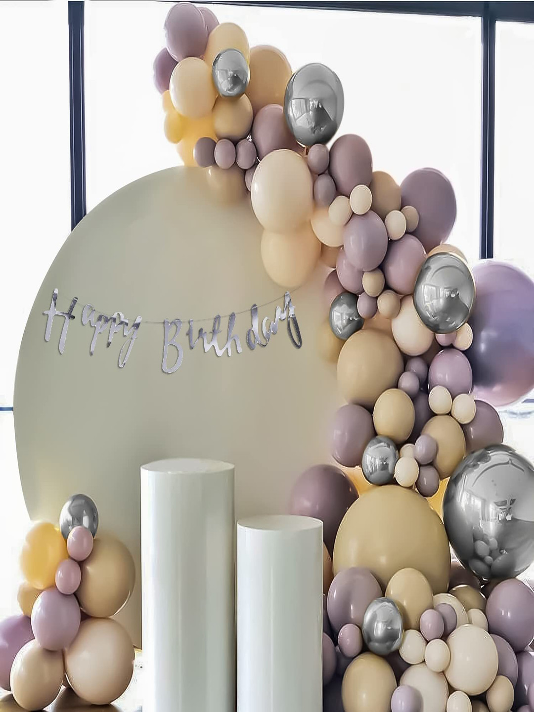 Special You Purple & White 52 Pieces Festive Decor