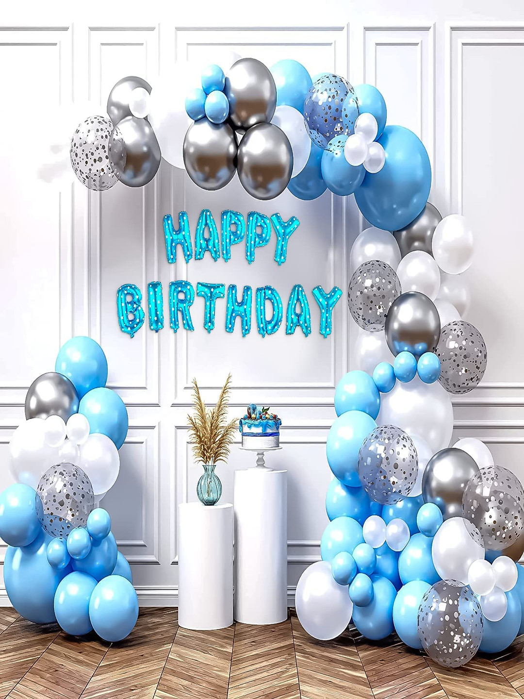Special You 65-Pcs Blue Theme Birthday DecorationKit