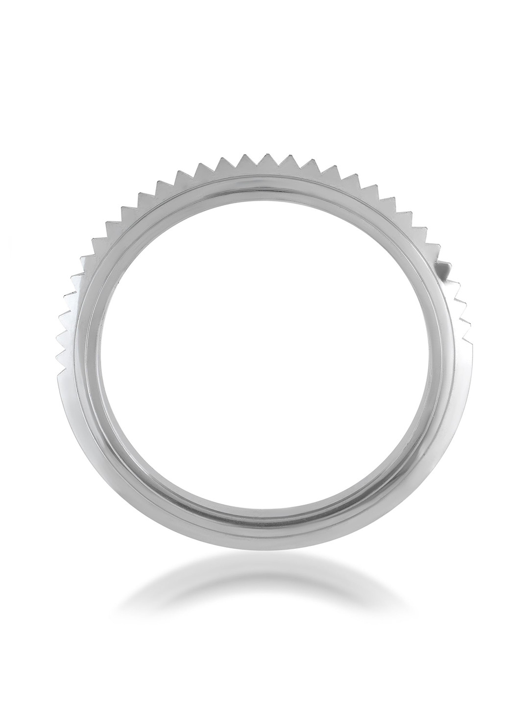 MEMOIR Men Silver-Plated Sikh Sardar Punjabi Kada Bracelet