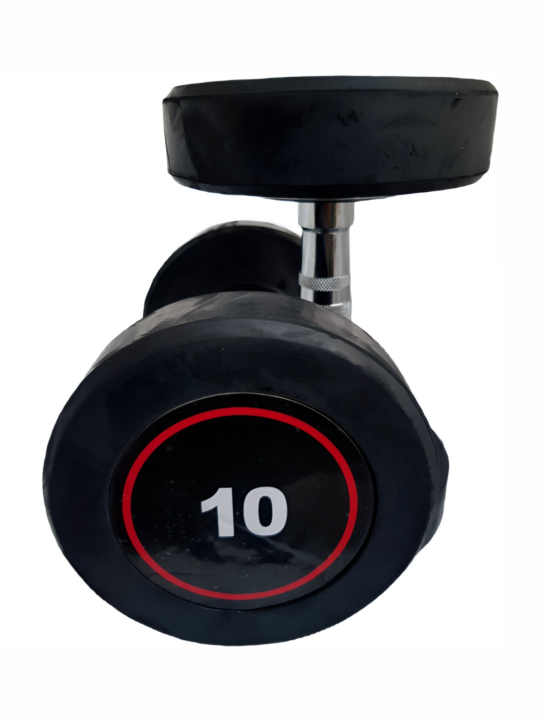 HackerX 2 Pieces Round Bouncer Fixed Weight Dumbbells - 10Kg Each