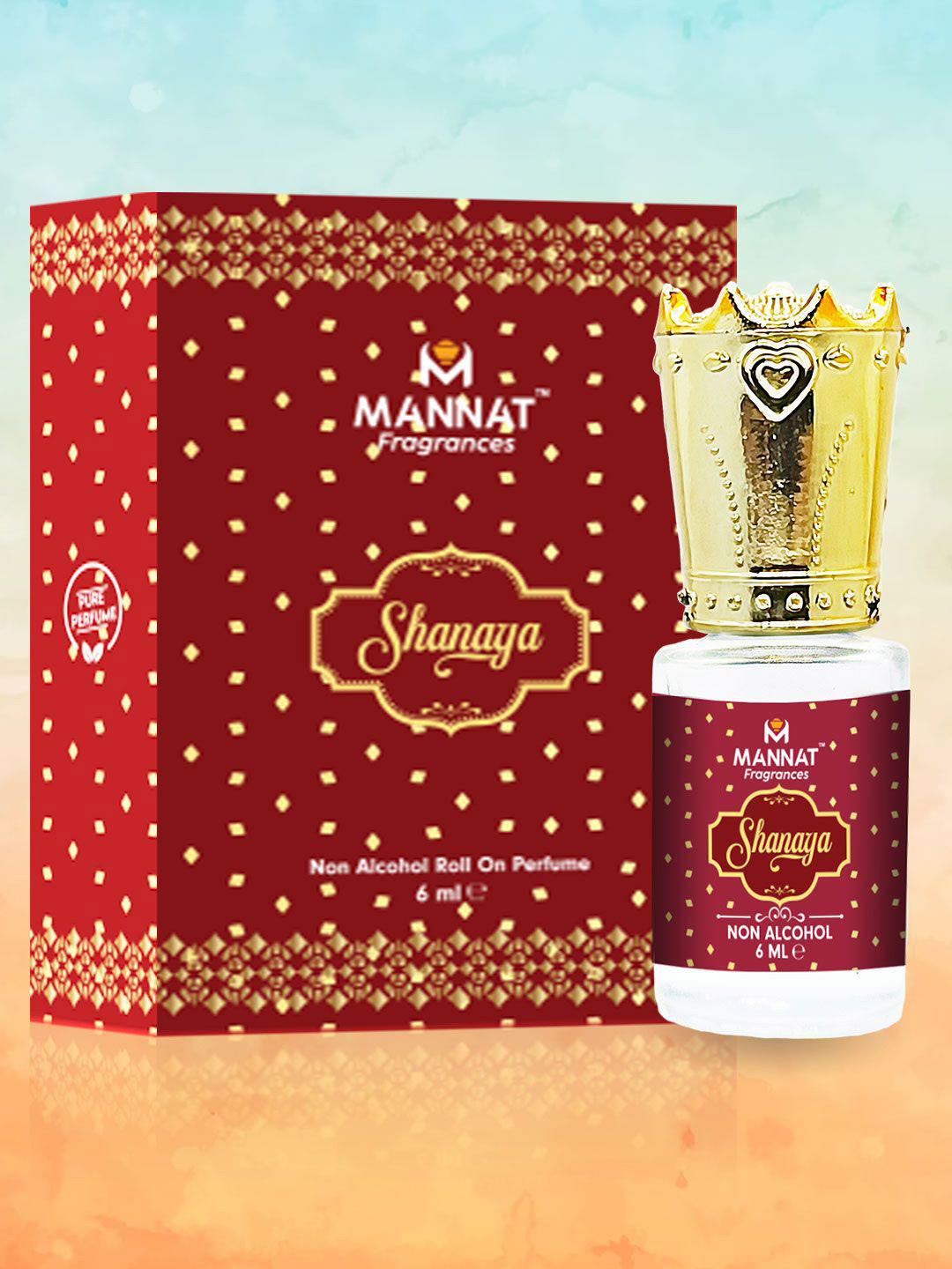 mannat fragrances Shanaya Alcohol Free & Long Lasting Roll On Attar - 6 ml