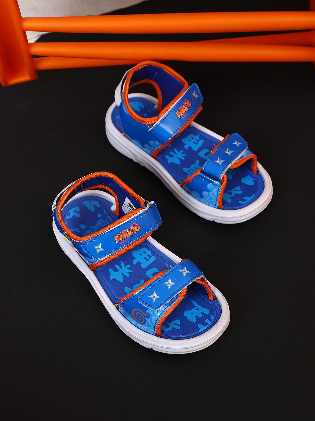 Kids Ville Boys Naruto Printed Sandals