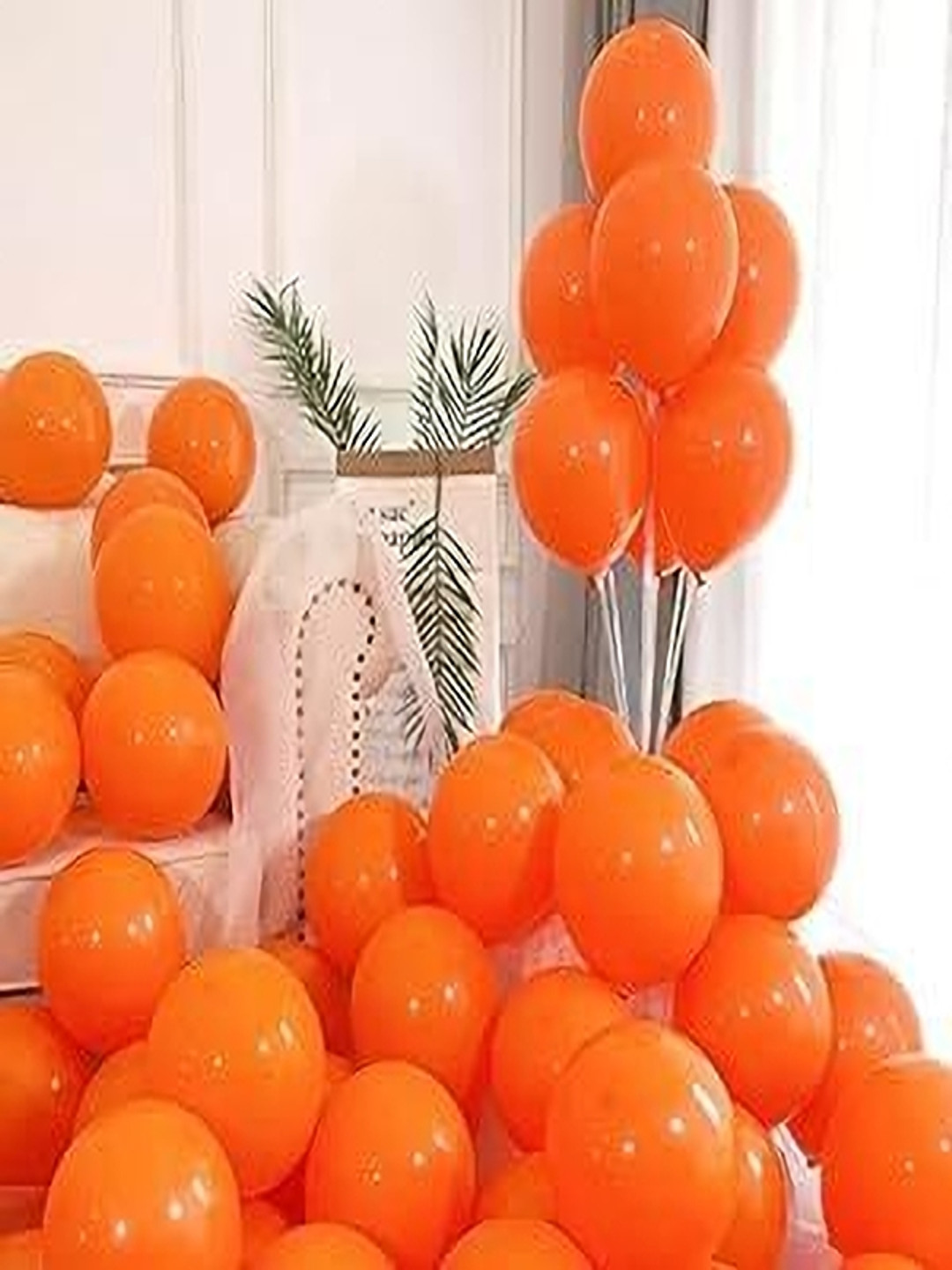 Special You Orange-Colored 50 Pieces Balloon Birthday Decorations