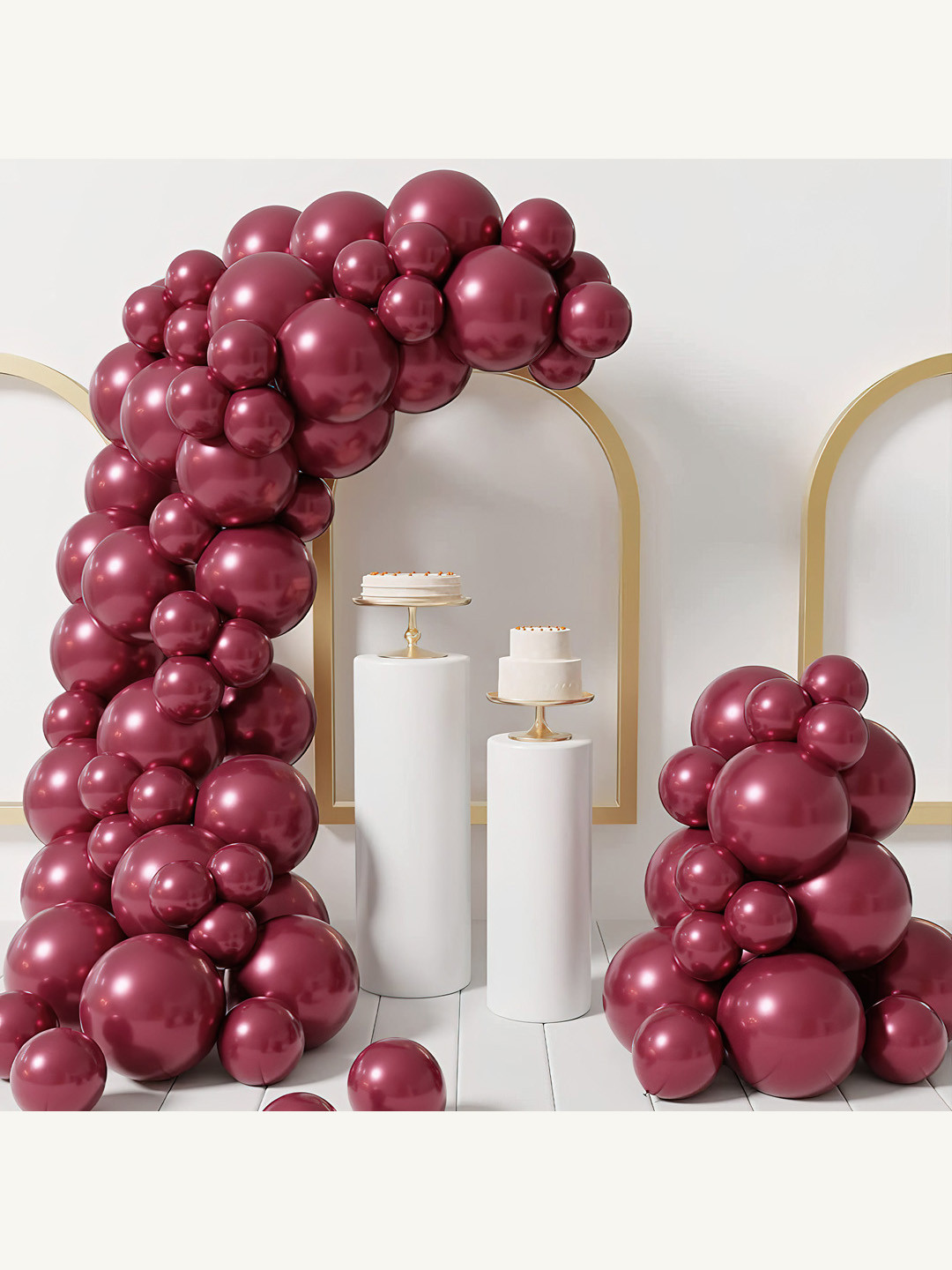 Special You Maroon 100 Pieces Balloons Birthday Decoration
