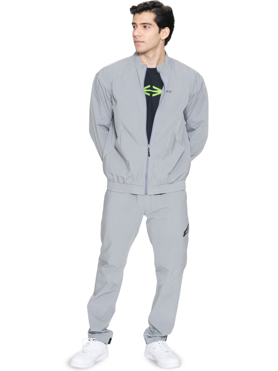 STRCH Unisex Nylon Lightweight Crop Outdoor Bomber Jacket