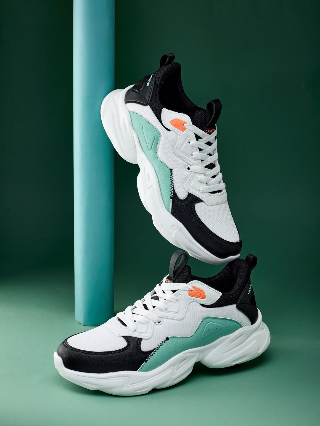 Campus Men TALON Woven Design Sneakers