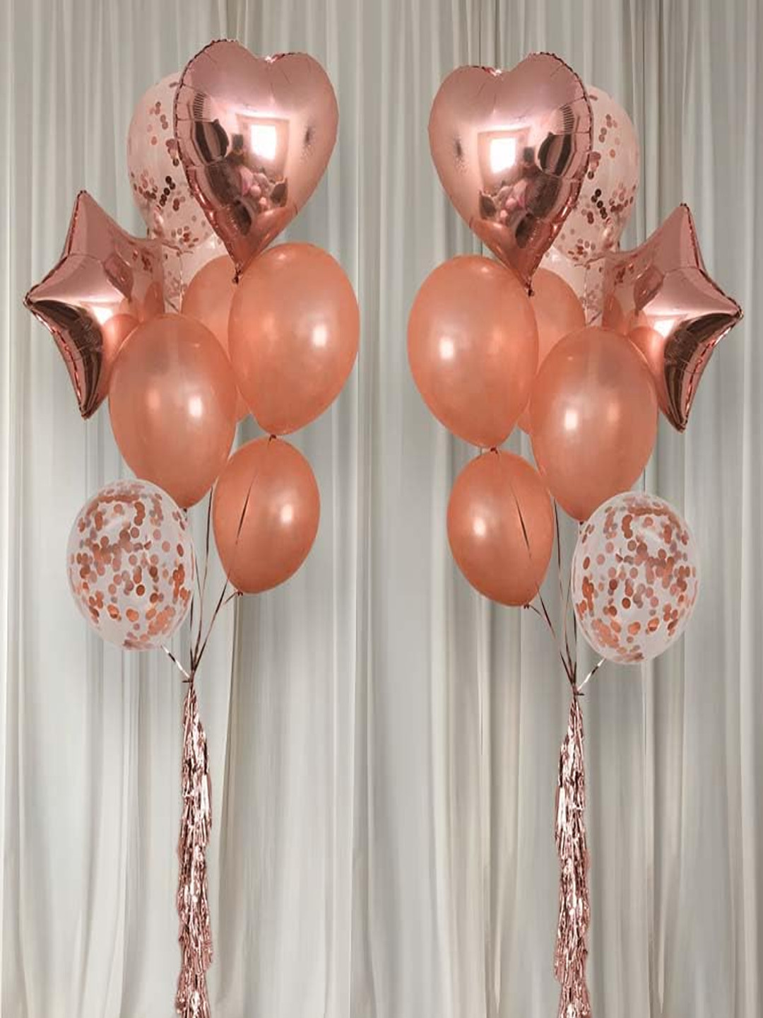 Special You 21-Pcs Peach Colored Happy Birthday Decor