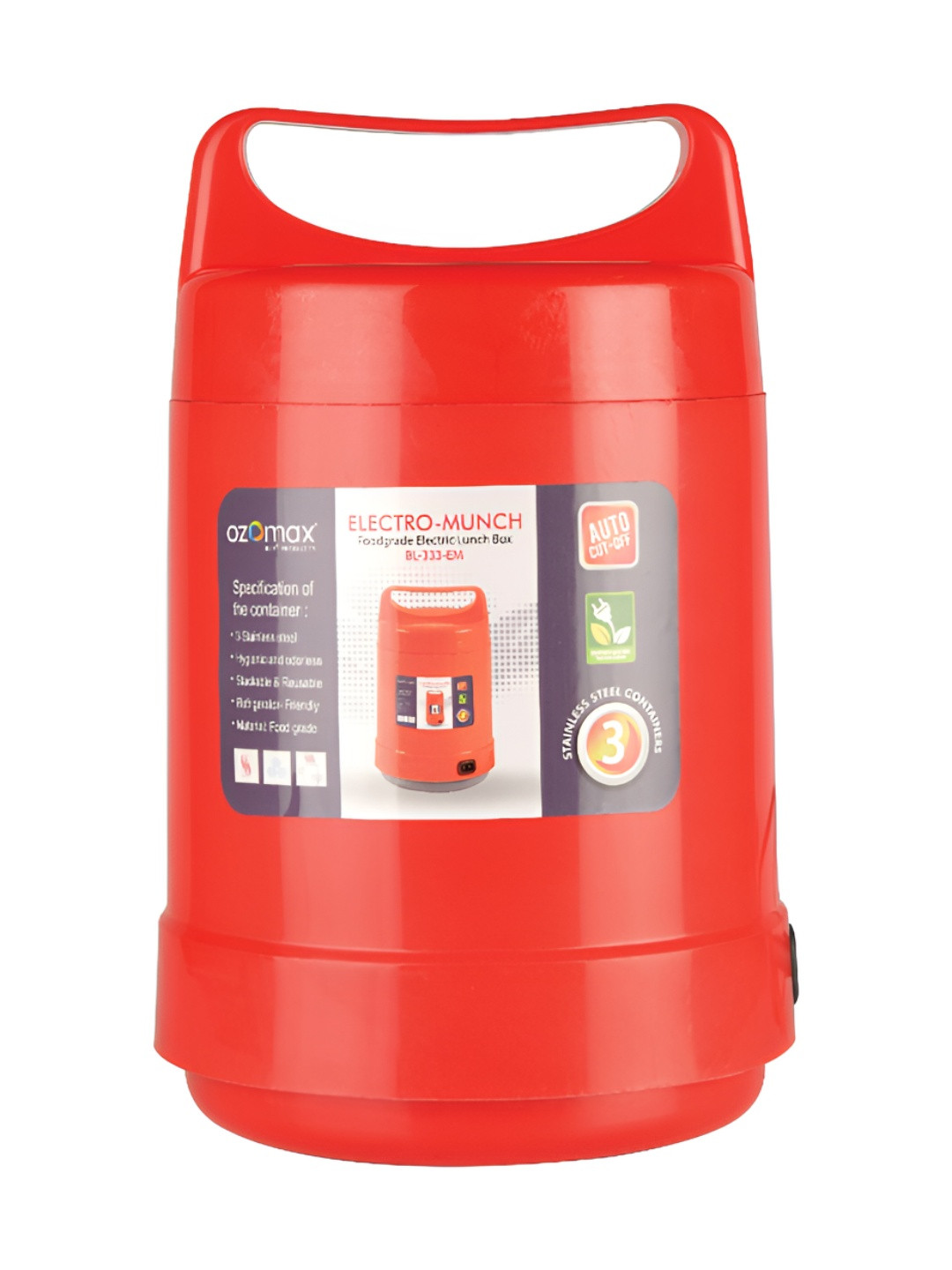OZOMAX Electro Munch Lunch Box