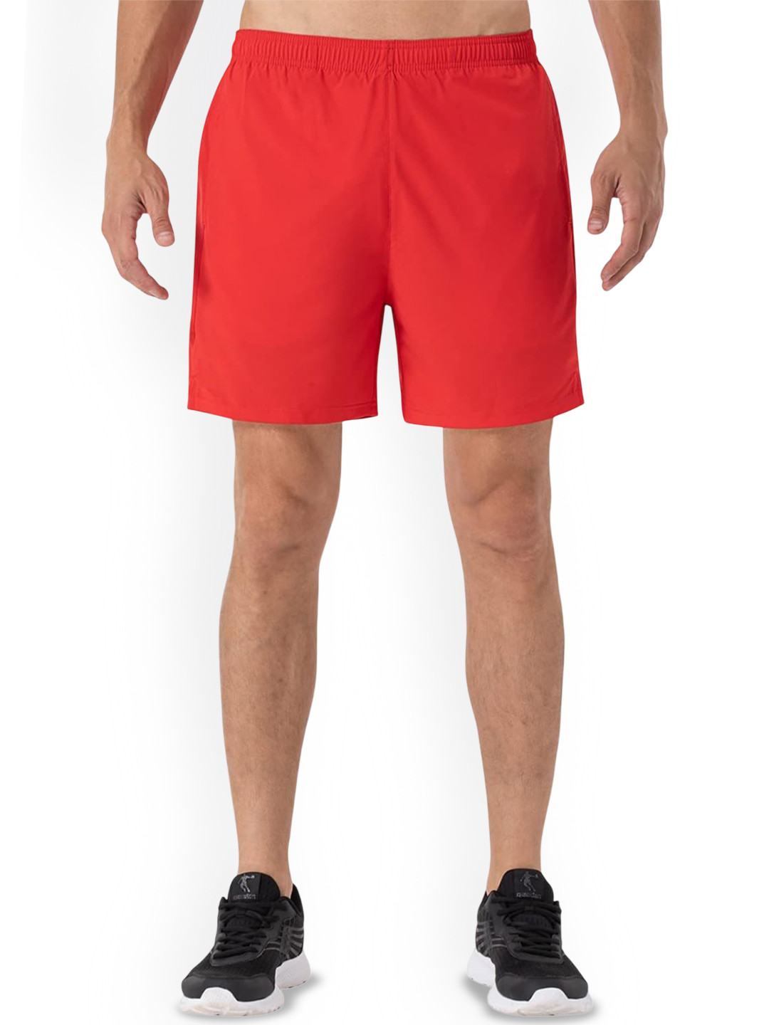 BAESD Running Sports Boxers Buggly_Shorts_ANS_Red_S