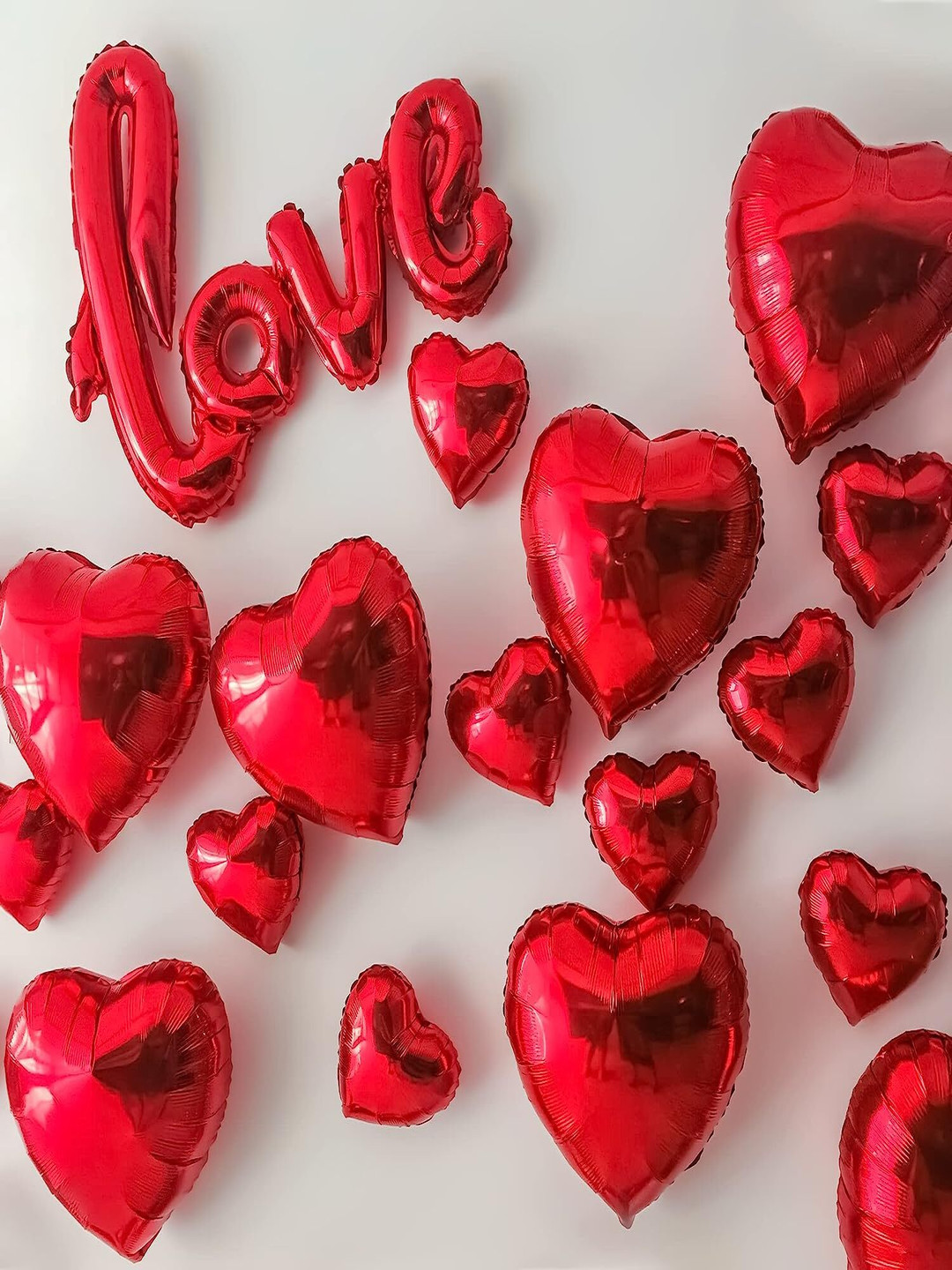 Special You 14-Pcs Red Love Theme Balloons Birthday Decors