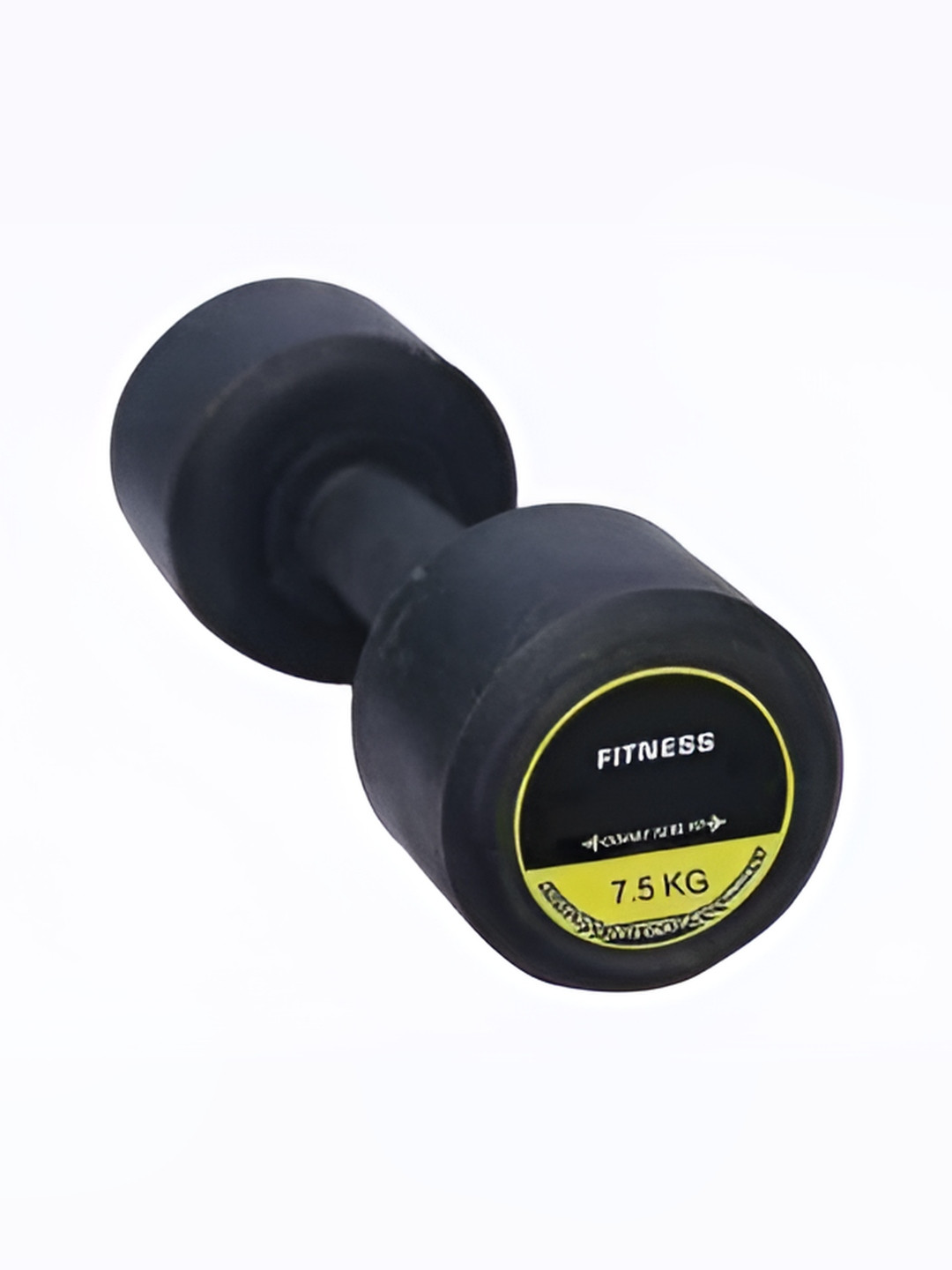 HackerX Rubber Fixed Weight Dumbbell - 7.5 kg