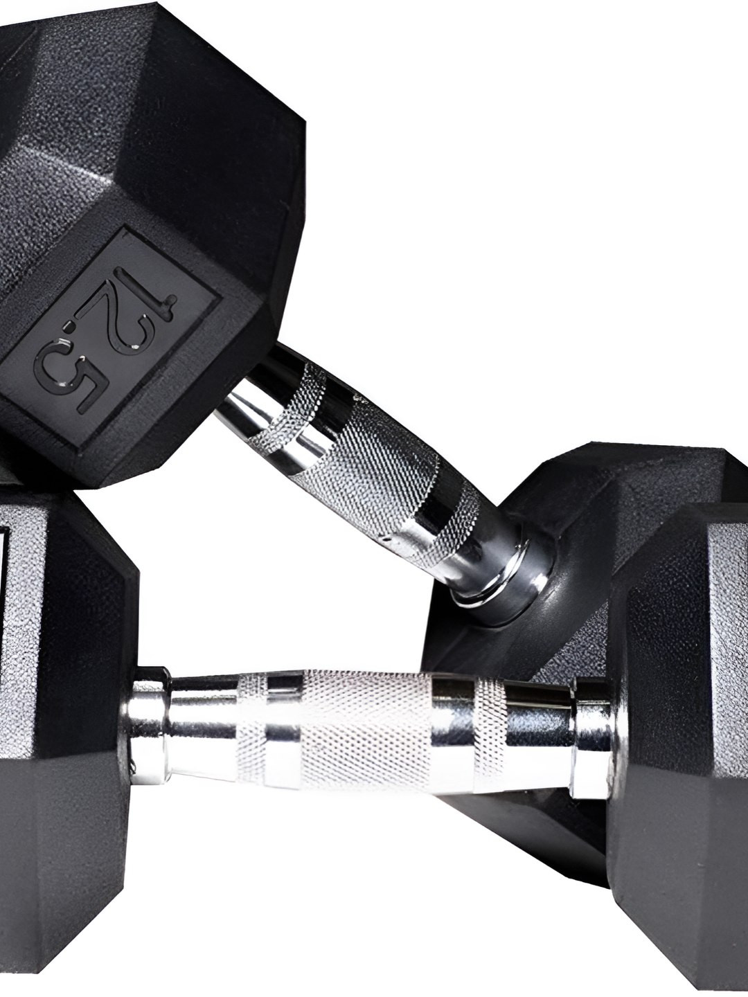 HackerX 2-Pcs Hexa Dumbbells - 12.5 kg Each