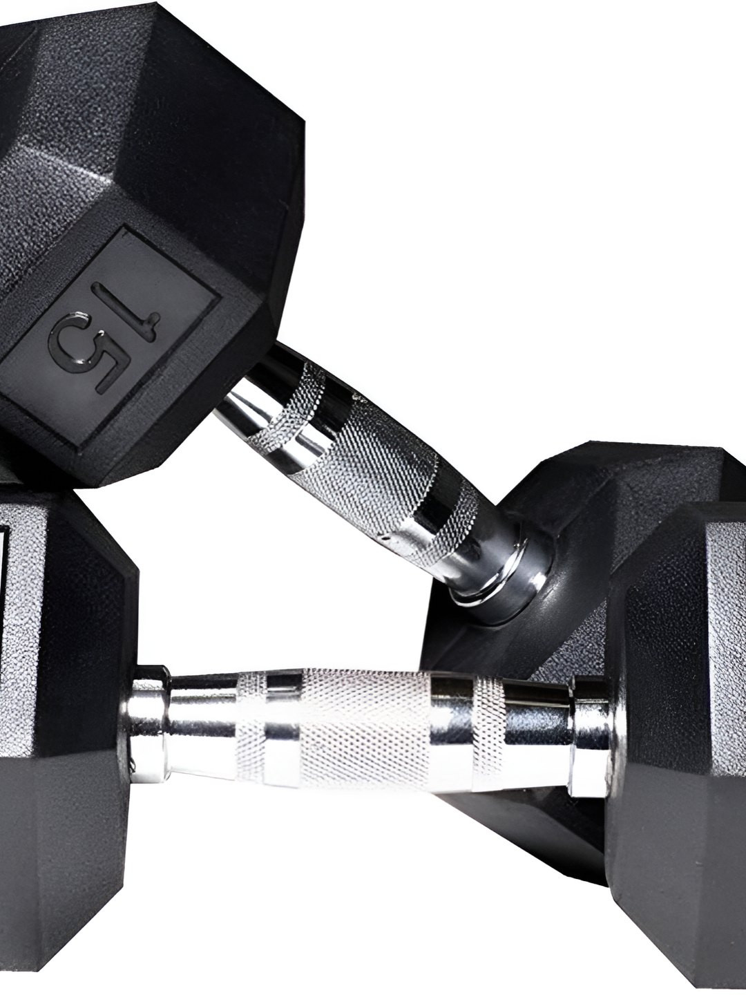 HackerX Set Of 2 Fixed Weight Dumbbell - 15Kg Each