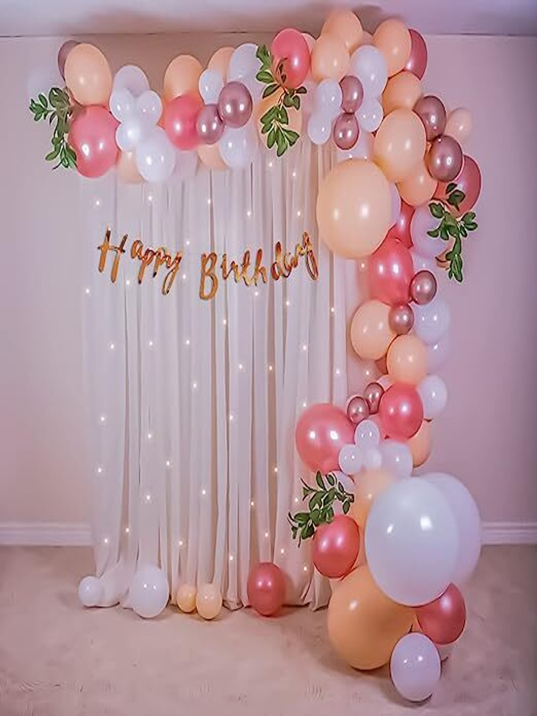 Special You Girls Rose Gold 64 Pcs Birthday Decors