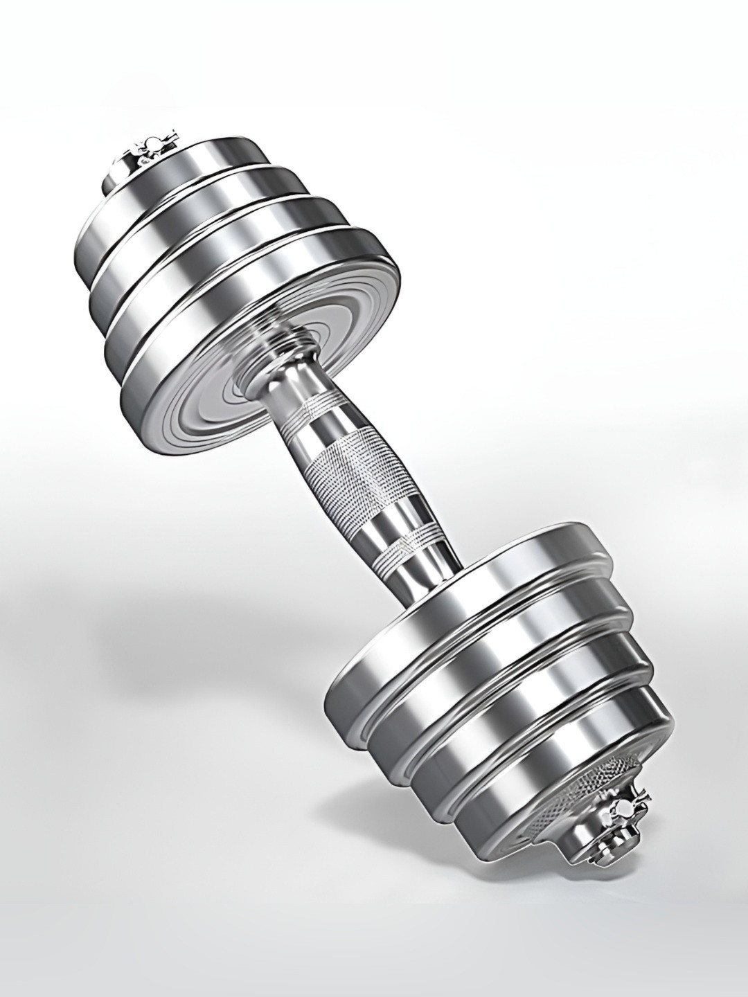 HackerX 8-Pcs Steel Adjustable Dumbbell Set - 30 kg