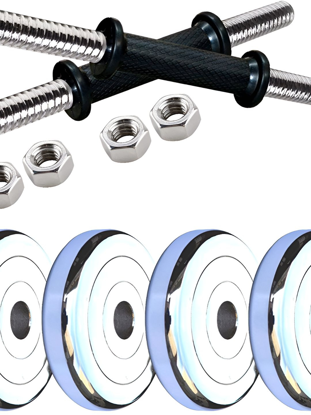 HackerX Steel Dumbbell Set Dumbbell Plates AdjustableDumbbell