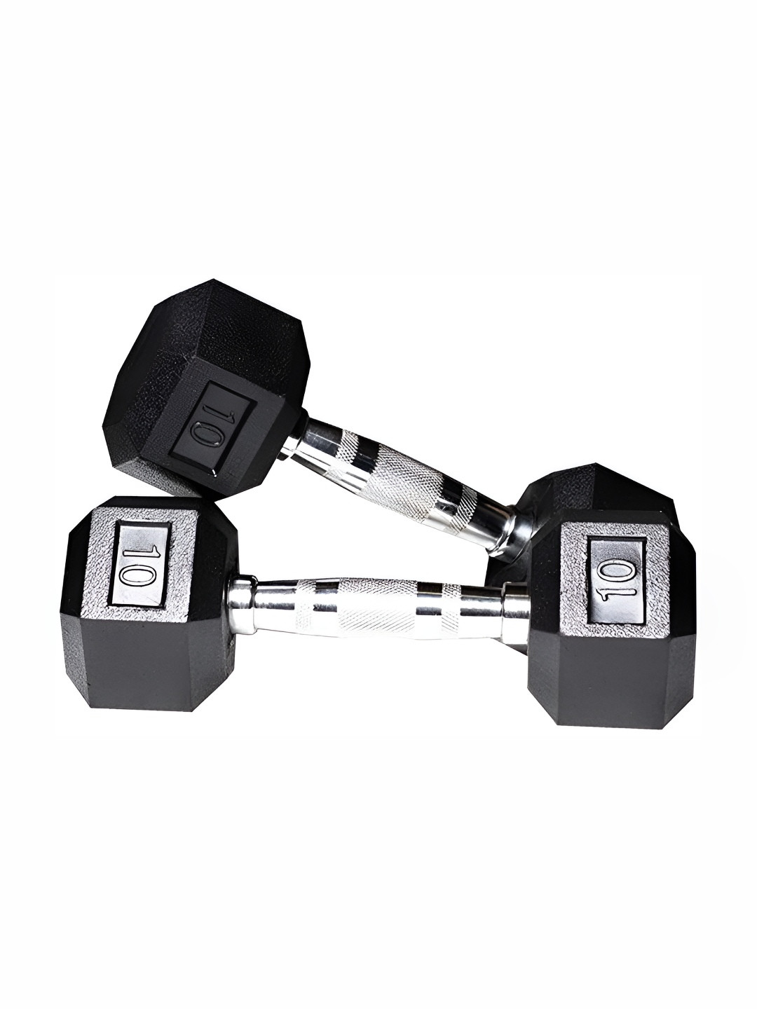 HackerX Set Of 2 Professional Hex Dumbbell 10Kg Each
