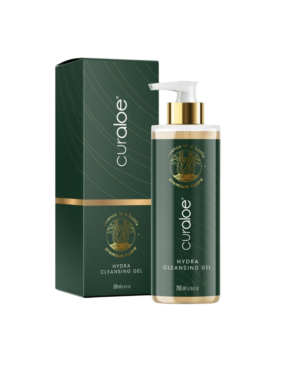 Curaloe Hydra Facial Cleansing Gel With 69% Aloe Vera - 200 ml