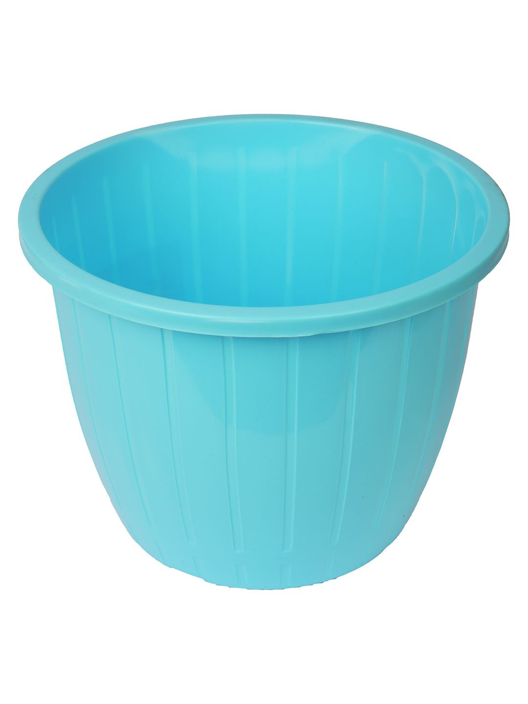 Kuber Industries Blue Duro-Design Flower Planter