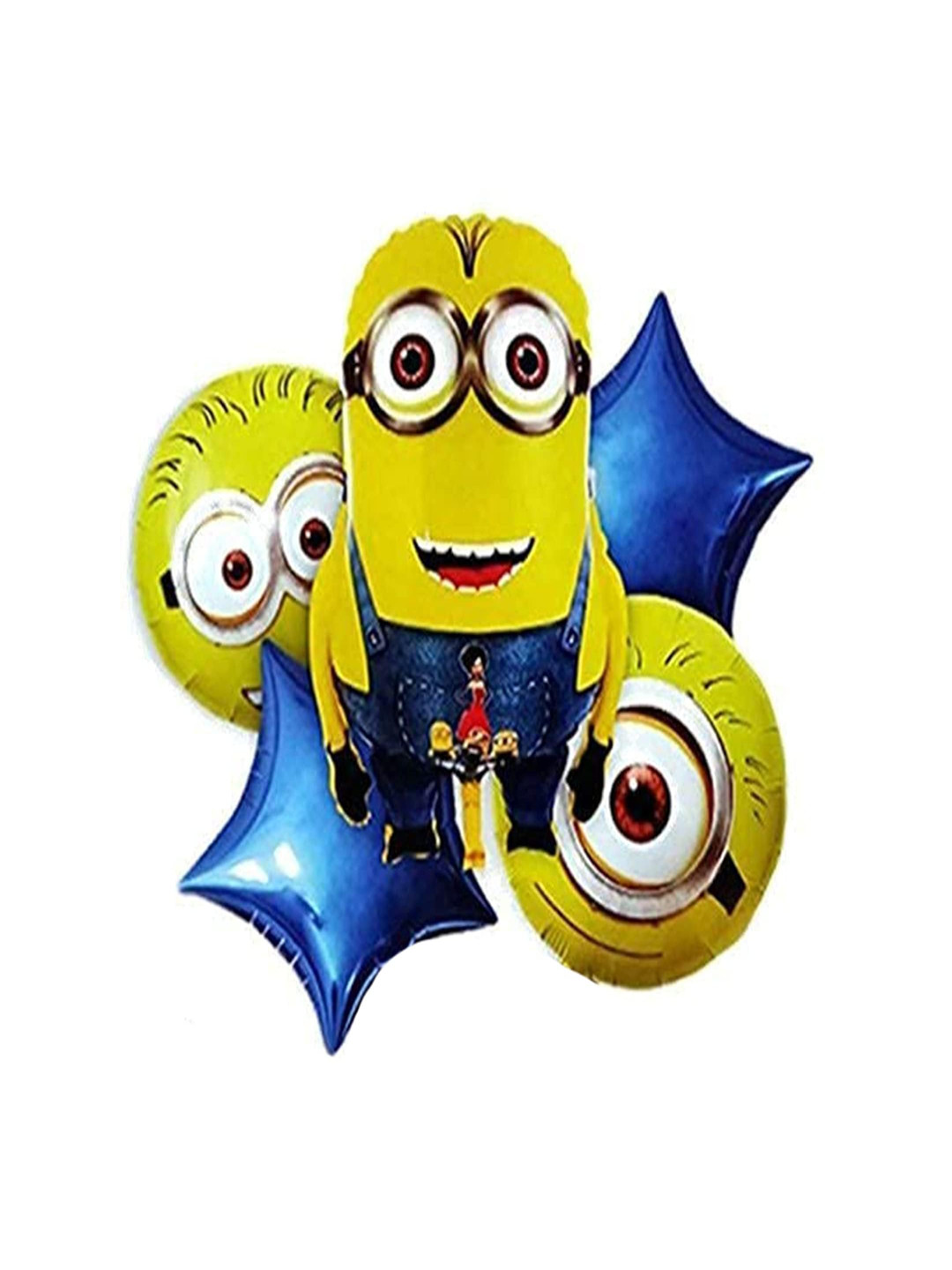 Special You 5 Pcs Yellow & Blue Birthday Decorations