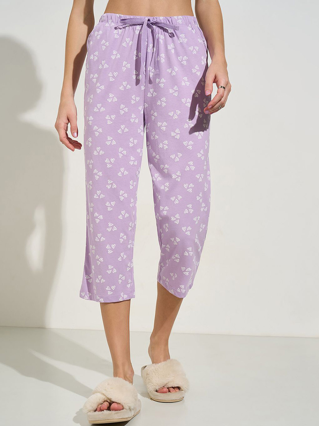 Dreamz by Pantaloons Printed Pure Cotton Lounge Pant