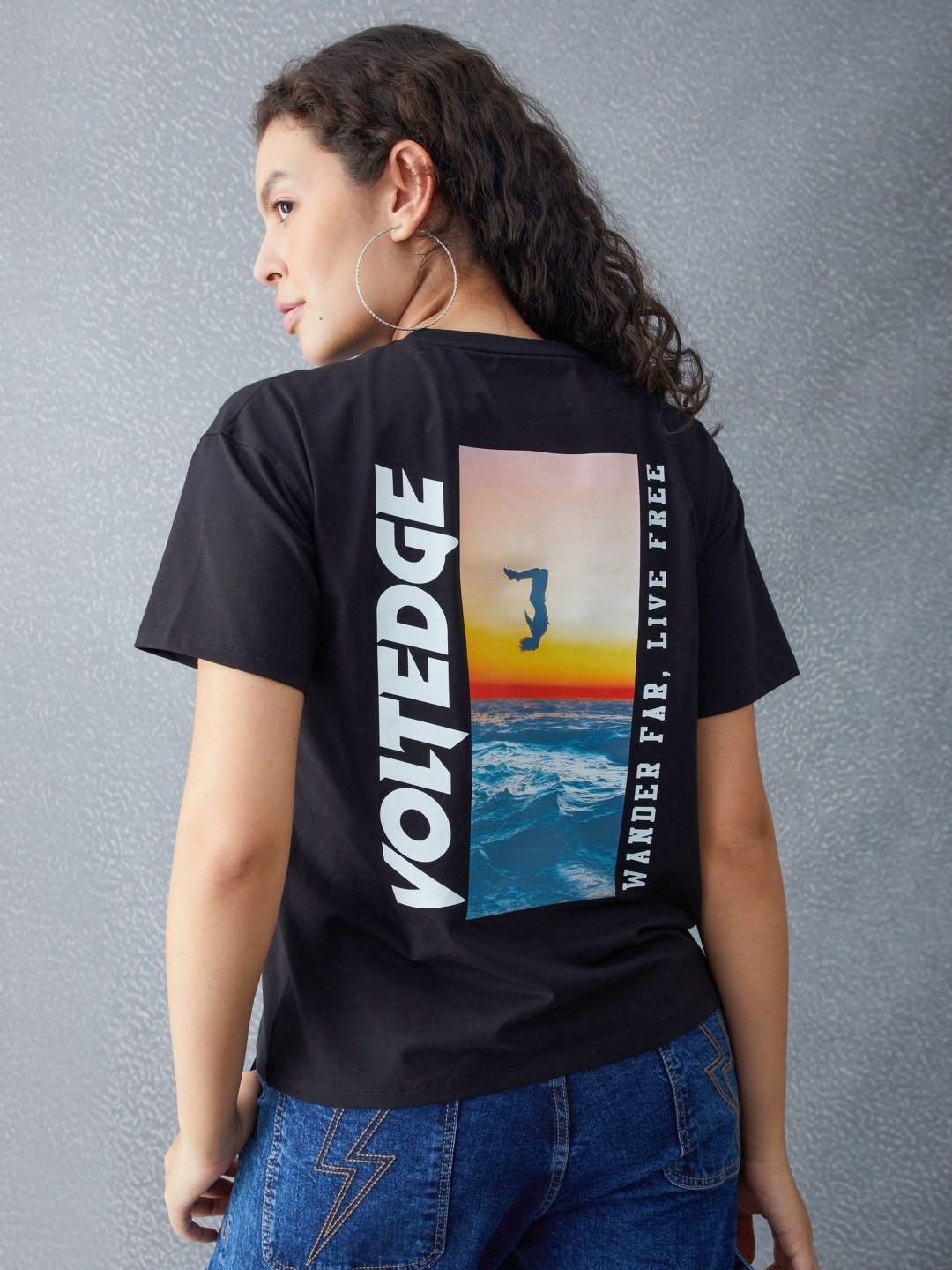 VOLTEDGE Women Chelsea Kevin Durant Applique T-shirt