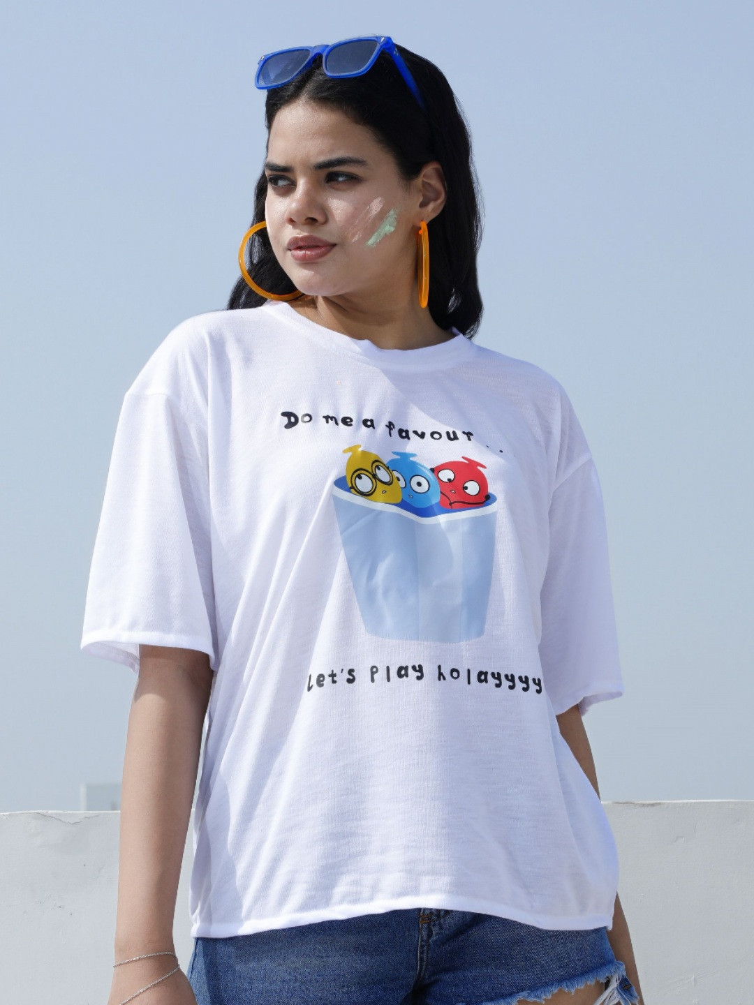 Athena Unapologetic Women Printed Oversized T-shirt