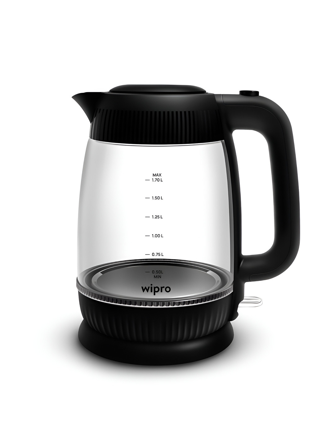 Wipro Transparent Elato BK214 Glass LED Electric Kettle 1.8L
