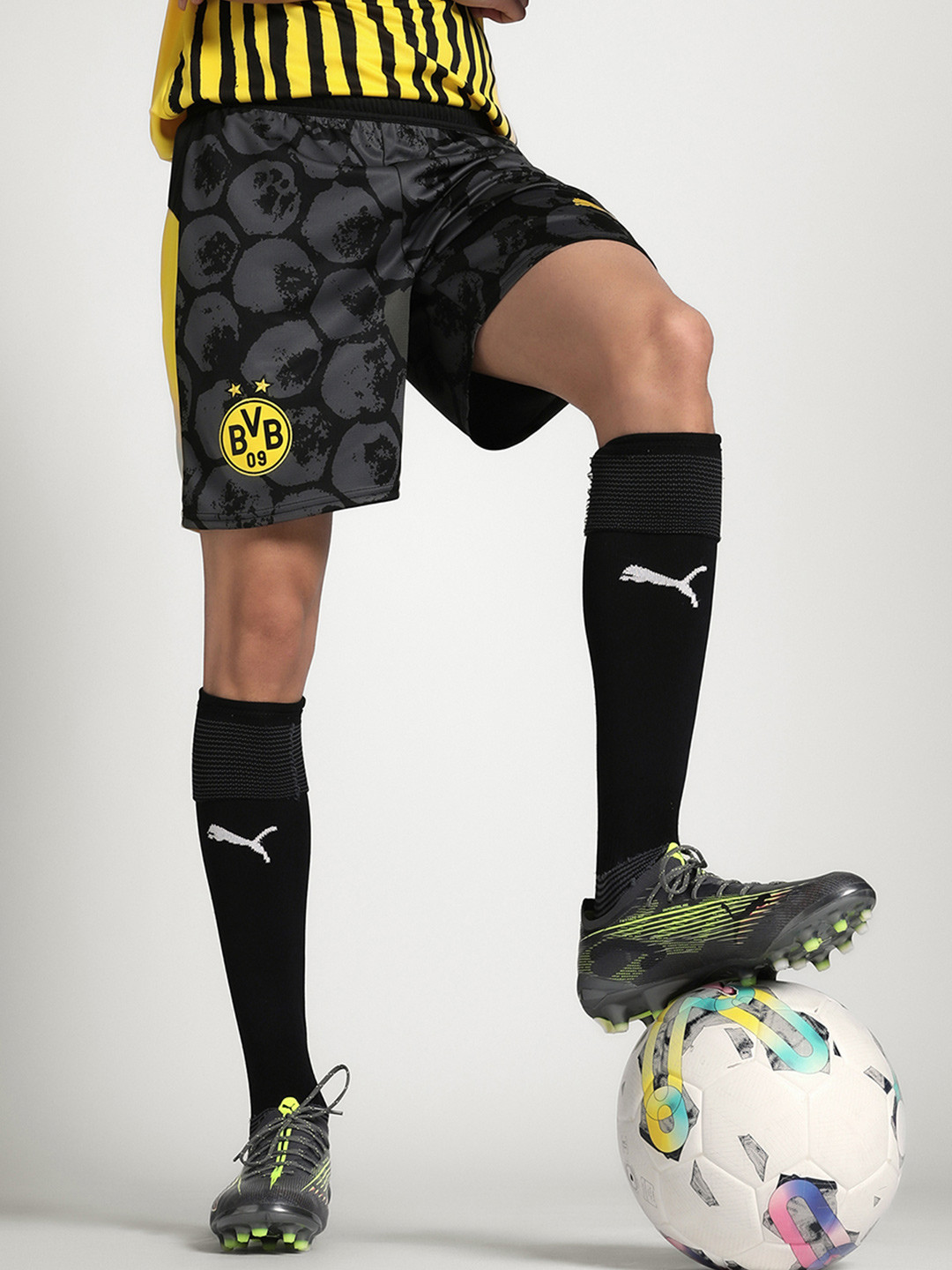 Puma x KIDSUPER BVB Men Sweat-Wicking Replica Shorts