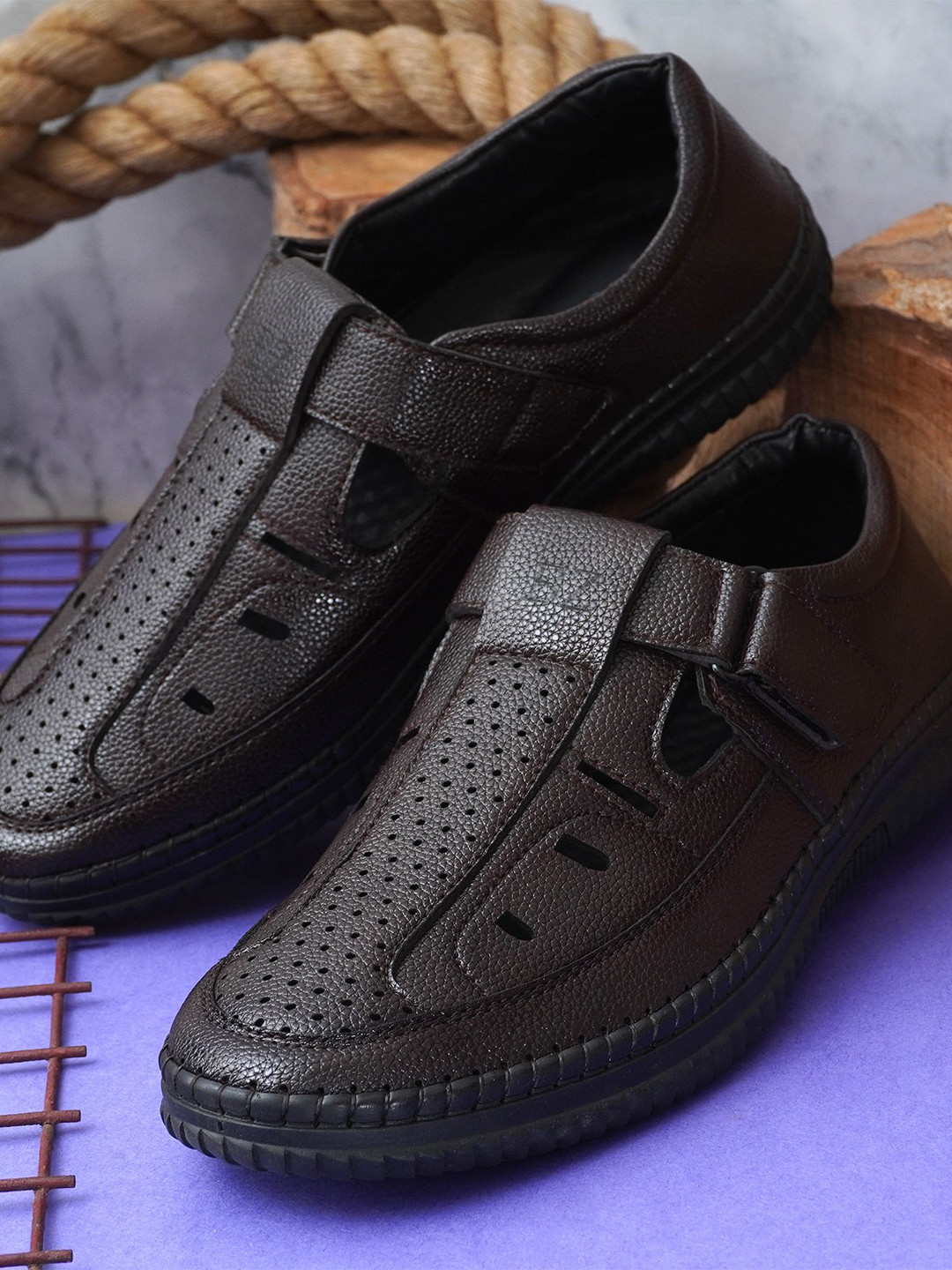 Provogue Men Shoe-Style Sandals