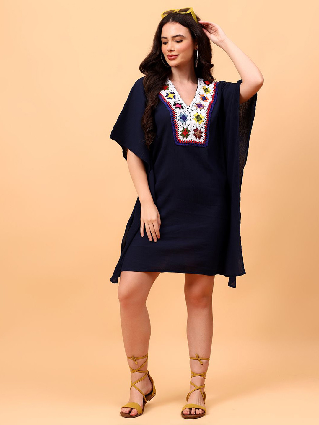 Velvery Bohemian A-Line Dress