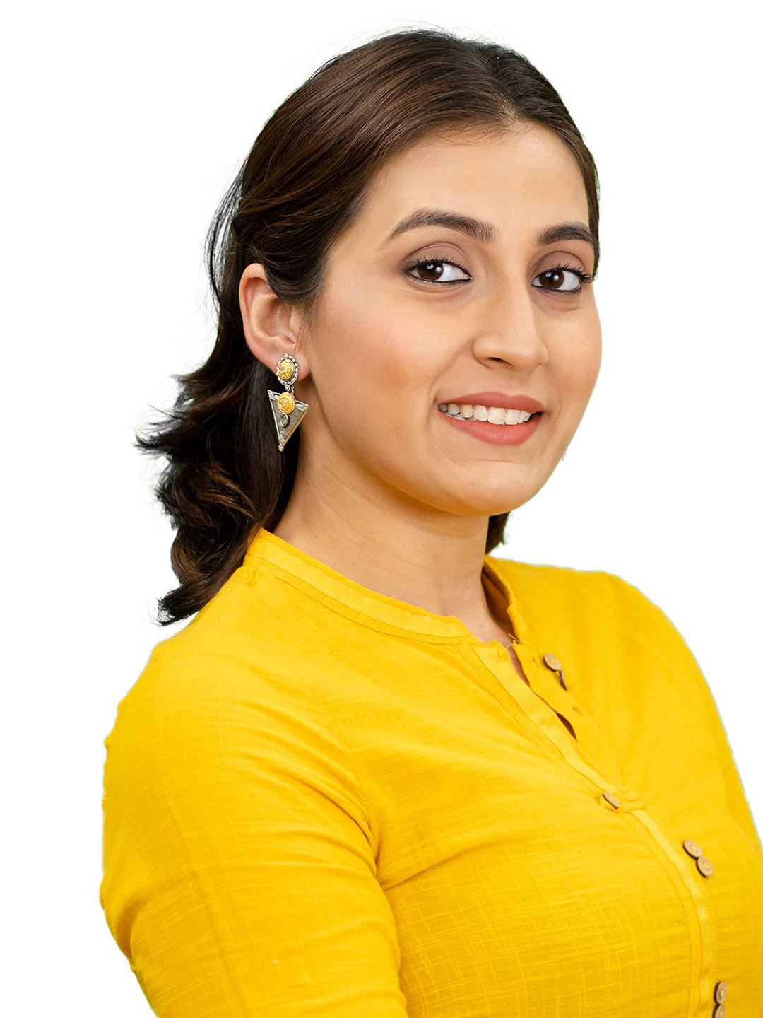 Shining Jewel - By Shivansh Silver-Plated Geometric Shaped Drop Earring