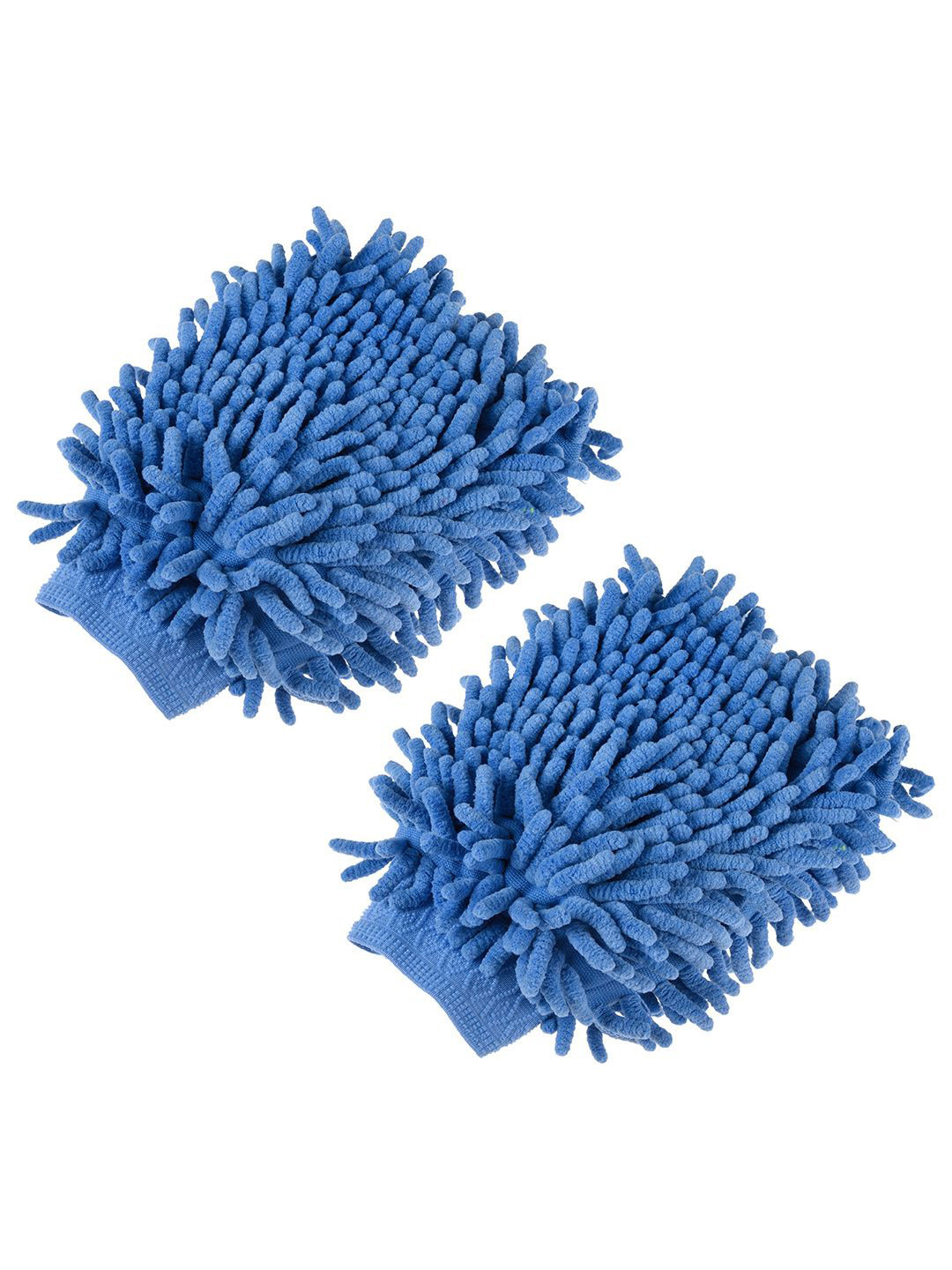 Kuber Industries Blue 2 Pieces Microfiber 50 GSM Cleaning Cloths