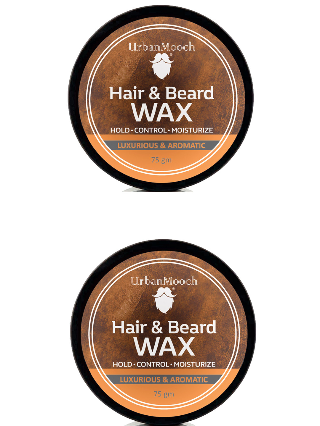 UrbanMooch Set Of 2 Hair & Beard Wax- 75 g Each