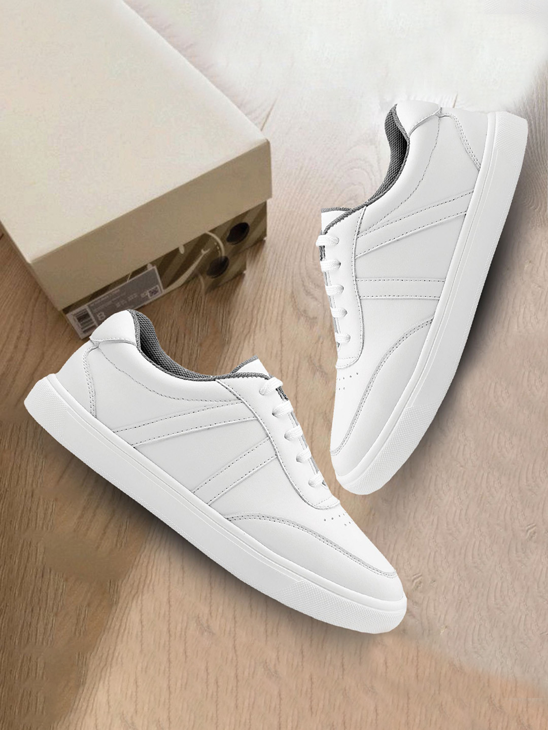 riffway Men Stitched Suede Sneakers