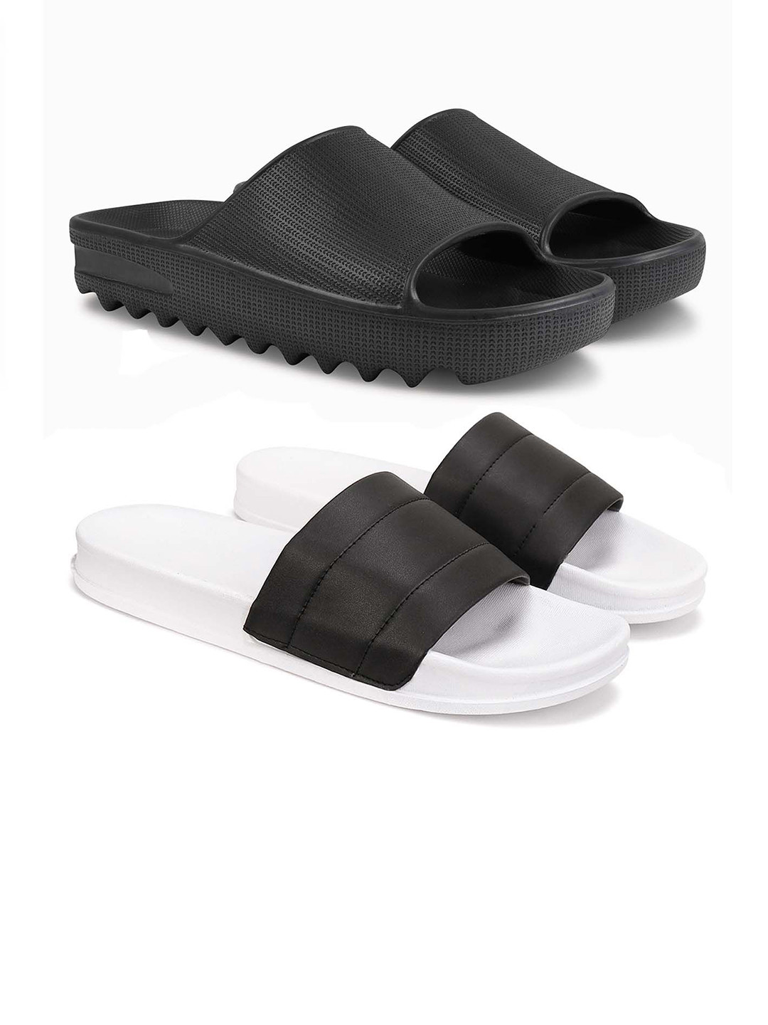 World Wear Footwear Men Sliders