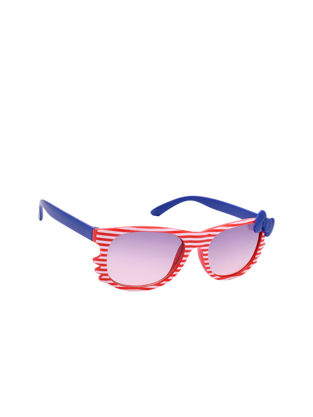 SHOP FRENZY Unisex Kids Rectangle Sunglasses with UV Protected Lens
