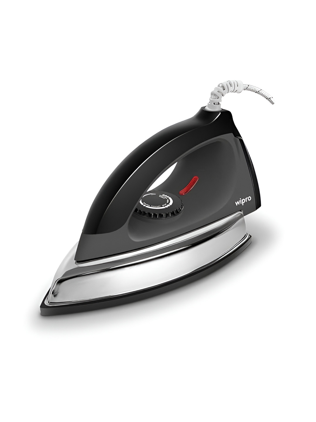 Wipro Elato GD204 Black And White 1200 Watt Heavyweight Dry Iron