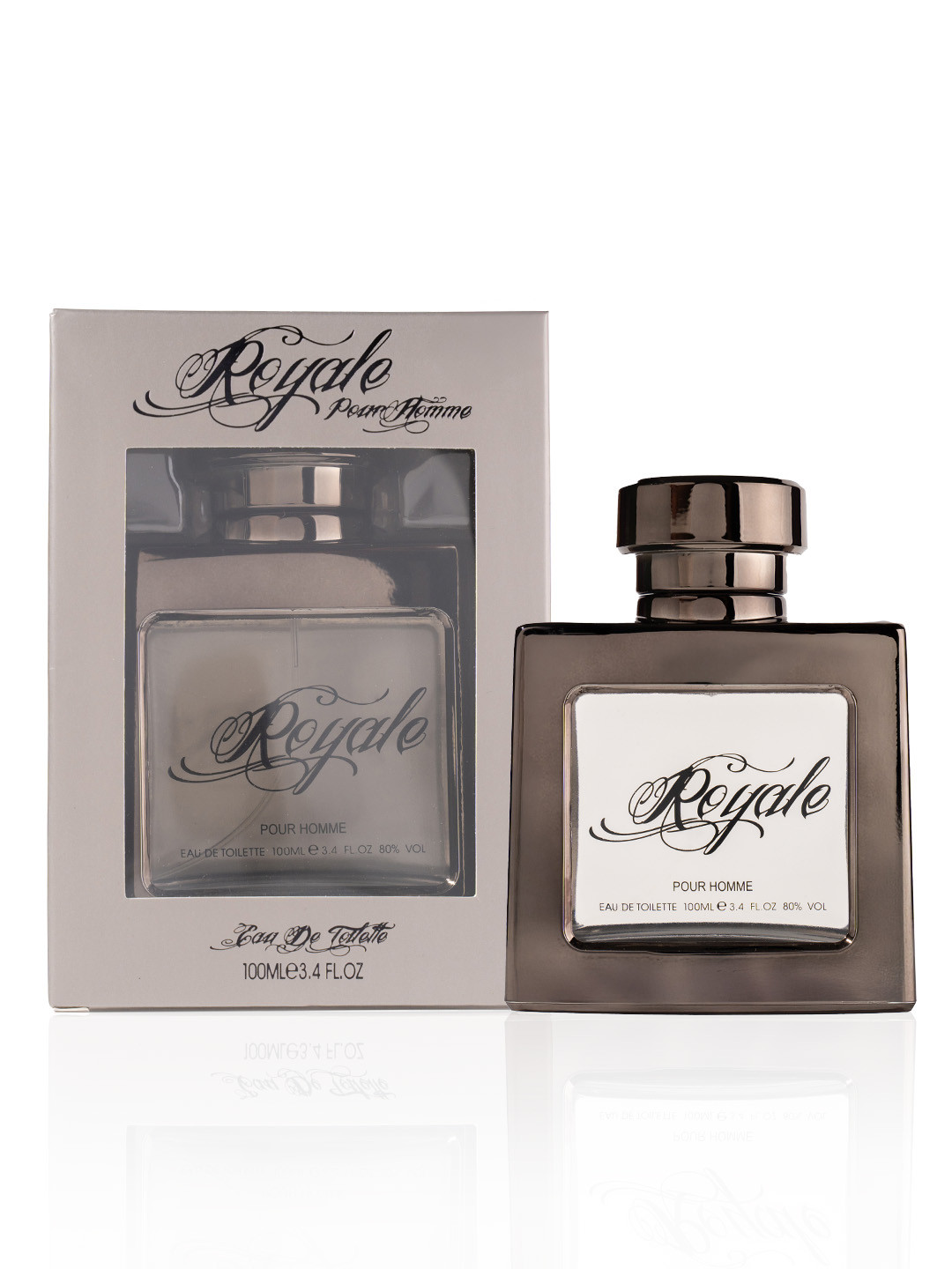 Laurelle London Men Royale Edition Gun Metal Long Lasting Eau De Toilette - 100 ml