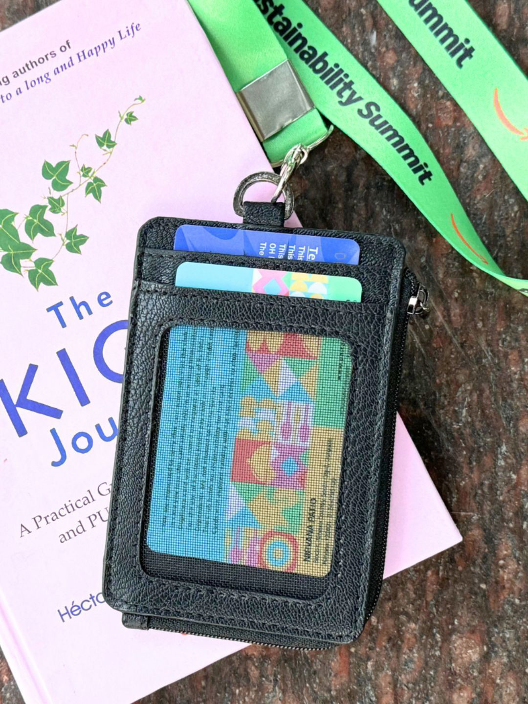 HAMELIN Noah Unisex ID Card wallet - Jet Black