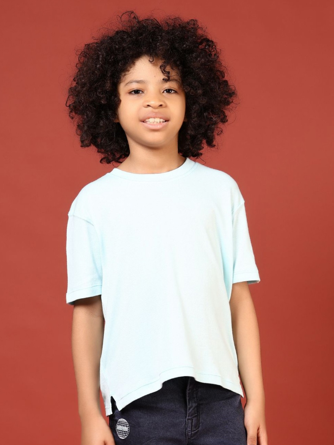 V-Mart Boys Cut Outs Oversized T-shirt