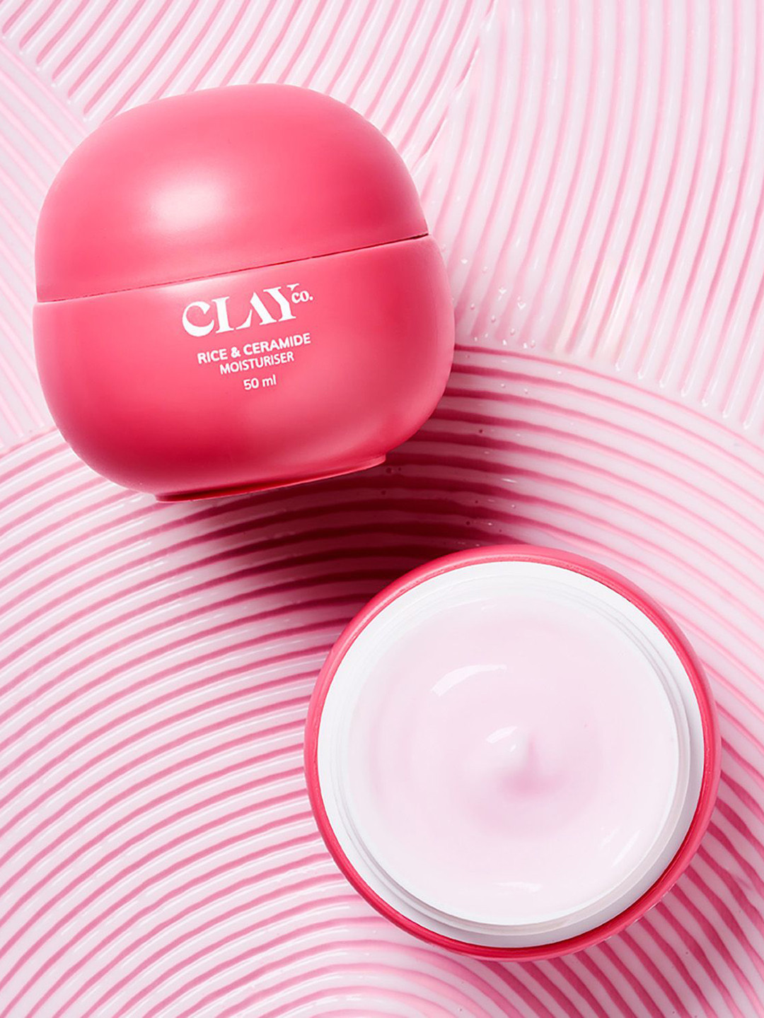 CLAYco. Rice & Ceramide Moisturiser With Exosomes For Deep Nourishment- 50ml